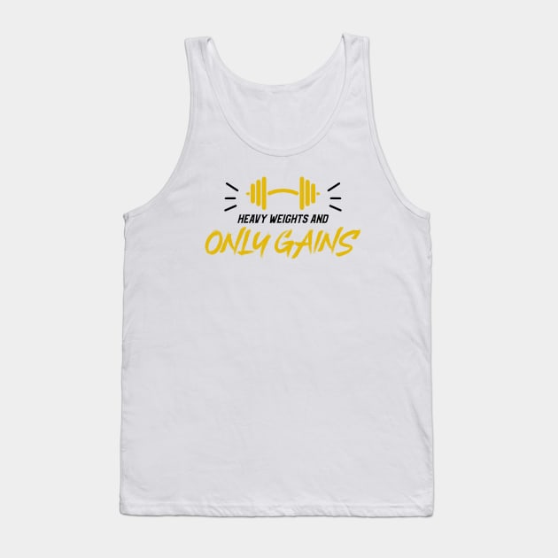 Only gains gym fitness Tank Top by Label7